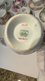 Lot of 8 Vintage English Fine Bone China Teacup & Saucer Sets - Includes Shelley "Wild Flowers" - thumbnail 4 of 17