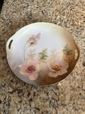Antique 1910s RS German Hand-Painted Dual-Handled Cake Plate - thumbnail 1 of 2