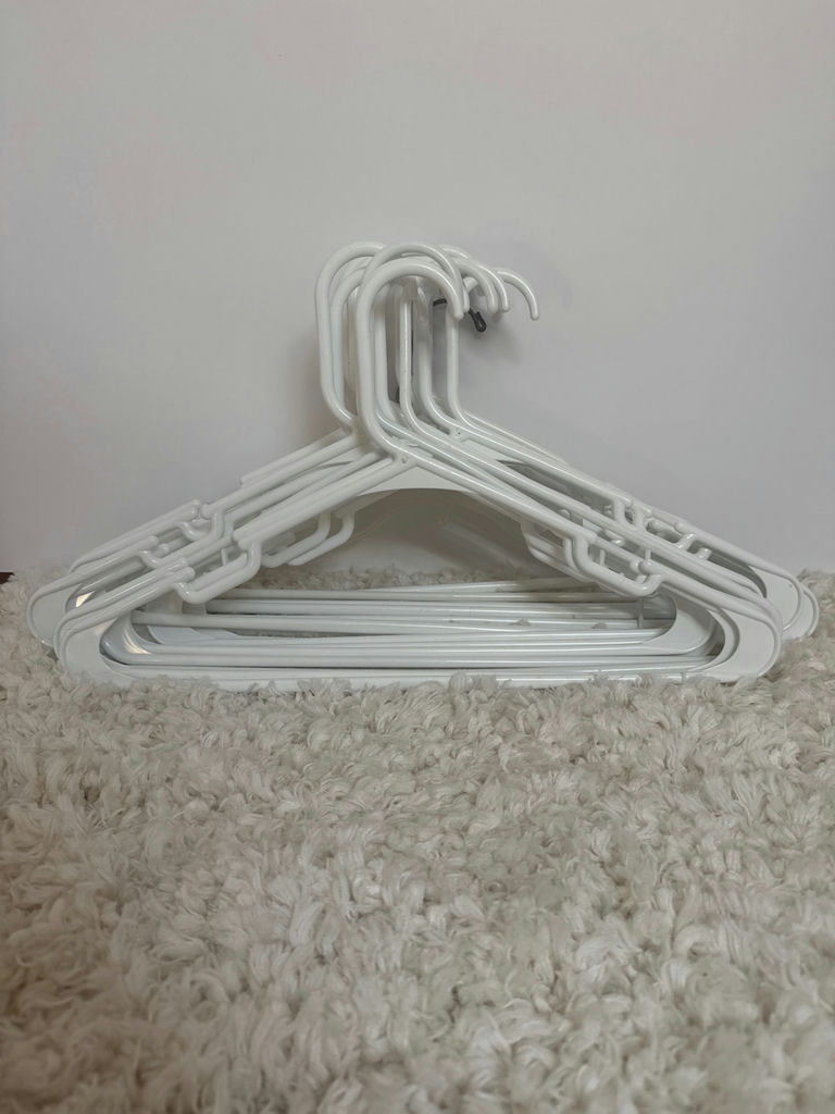 20 Plastic Coathangers - image 1 of 1