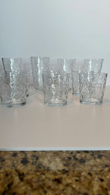Collection of Tall and Short Glasses - Image 1 of 6