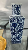 Blue porcelain vase - thumbnail 2 of 4