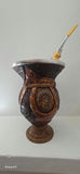 Decorative Ceramic Vessel with Bedside Lamp - thumbnail 1 of 5