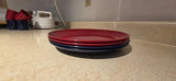 Coordinating Red & Navy Plastic Dinnerware Set with Mixed Mugs - thumbnail 4 of 8
