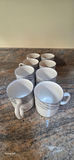 Porcelain Dinnerware Set – Grey Swirl Pattern - thumbnail 10 of 18