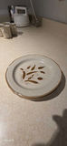 Stoneware Dinnerware Set with Leaf/Wheat Motif - thumbnail 6 of 12