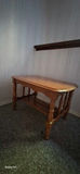 Wood Side Table with Spindle Legs (Drop-Leaf/Gate-Leg Style) - thumbnail 4 of 4