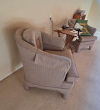 Upholstered Barrel-Back Armchairs (Pair) – Cushions Not Included - thumbnail 5 of 8