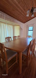 Solid Oak Dining Table with 8 Chairs - thumbnail 5 of 5