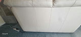 Leather Loveseat – Taupe/Cream - thumbnail 3 of 5