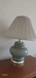 Ceramic Table Lamp with Porcelain Figurine Décor Pieces - thumbnail 5 of 6