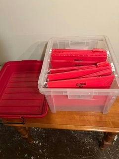 Sewing/Craft Cutting Mat, Storage Bin & Craft Supplies - image 4 of 5