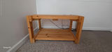 Wood Coffee Table with Lower Shelf - thumbnail 2 of 2
