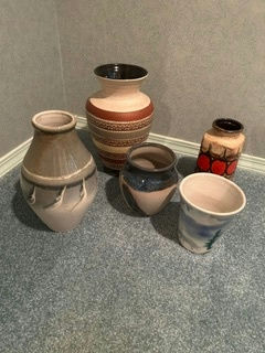 Assorted Decorative Ceramic Vases and Pots - image 1 of 1