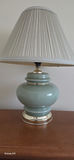 Ceramic Table Lamp with Porcelain Figurine Décor Pieces - thumbnail 3 of 6