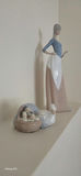 Ceramic Table Lamp with Porcelain Figurine Décor Pieces - thumbnail 4 of 6