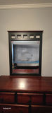 Wood Dresser with Attached Mirror - thumbnail 3 of 4