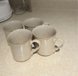 Stoneware Dinnerware Set with Leaf/Wheat Motif - thumbnail 2 of 12