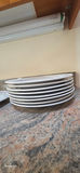 Porcelain Dinnerware Set – Grey Swirl Pattern - thumbnail 8 of 18