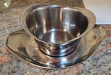 Green fish-shaped ceramic creamer with matching plate, stainless steel creamer with saucer, and Vinturi wine aerator box - thumbnail 6 of 7