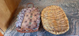 Wicker baskets, fruit-patterned canisters, and a cut-glass jar - thumbnail 1 of 6