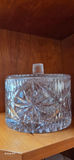 Wicker baskets, fruit-patterned canisters, and a cut-glass jar - thumbnail 6 of 6