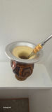 Decorative Ceramic Vessel with Bedside Lamp - thumbnail 4 of 5