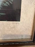 Framed botanical print of umbel flowers - thumbnail 3 of 3