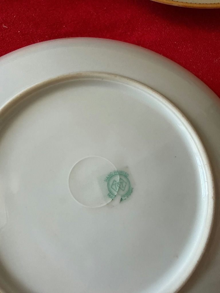 Nippon - Set of four ceramic plates with landscape scene - image 4 of 4