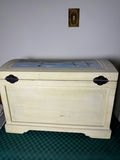Cream nautical-themed storage chest - thumbnail 6 of 7