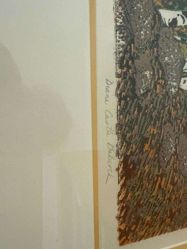 Diane Babcock -Birch Forest Artwork in Gold Frame - image 2 of 4