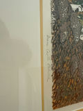 Diane Babcock -Birch Forest Artwork in Gold Frame - thumbnail 2 of 4