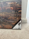 Two canvas wall art prints: Best Friends by Terry Redlin and a Thomas Kinkade Studios piece - thumbnail 3 of 8