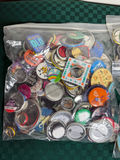 Assorted button pins and badges - thumbnail 2 of 4