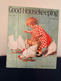 Good Housekeeping May 1925 cover wood art panel - thumbnail 1 of 3