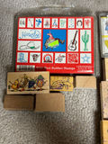 Wooden rubber stamps and stamp sets - Wizard of Oz, Cartoon, Wild Wedt - thumbnail 4 of 4