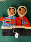 Two Eskimo Hand Puppets - thumbnail 1 of 3