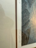 Tim Wong signed and numbered Framed coastal landscape print - thumbnail 2 of 5