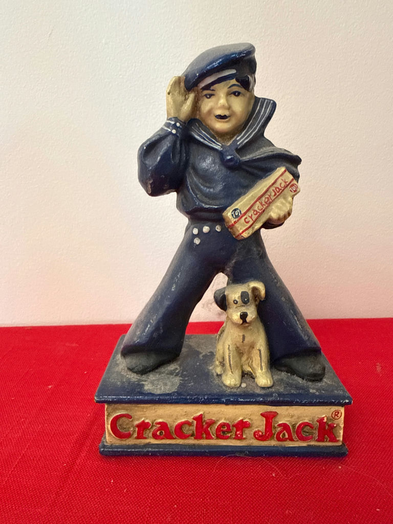 Cracker Jack Sailor and Dog Figurine door stop - image 2 of 3