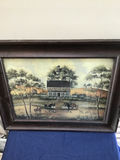 20.5 x16.5 Framed rural landscape painting - thumbnail 2 of 3