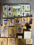 Wooden rubber stamps and stamp sets - Wizard of Oz, Cartoon, Wild Wedt - thumbnail 2 of 4