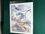 Set of three watercolor nature prints - thumbnail 3 of 4