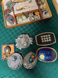 Assorted Belts, Buckles, Button Covers, and Tie Clips - thumbnail 10 of 10