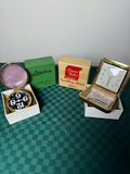Vintage travel alarm clocks with boxes and case - thumbnail 1 of 6