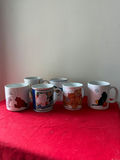 Assorted animal-themed ceramic mugs - thumbnail 1 of 7