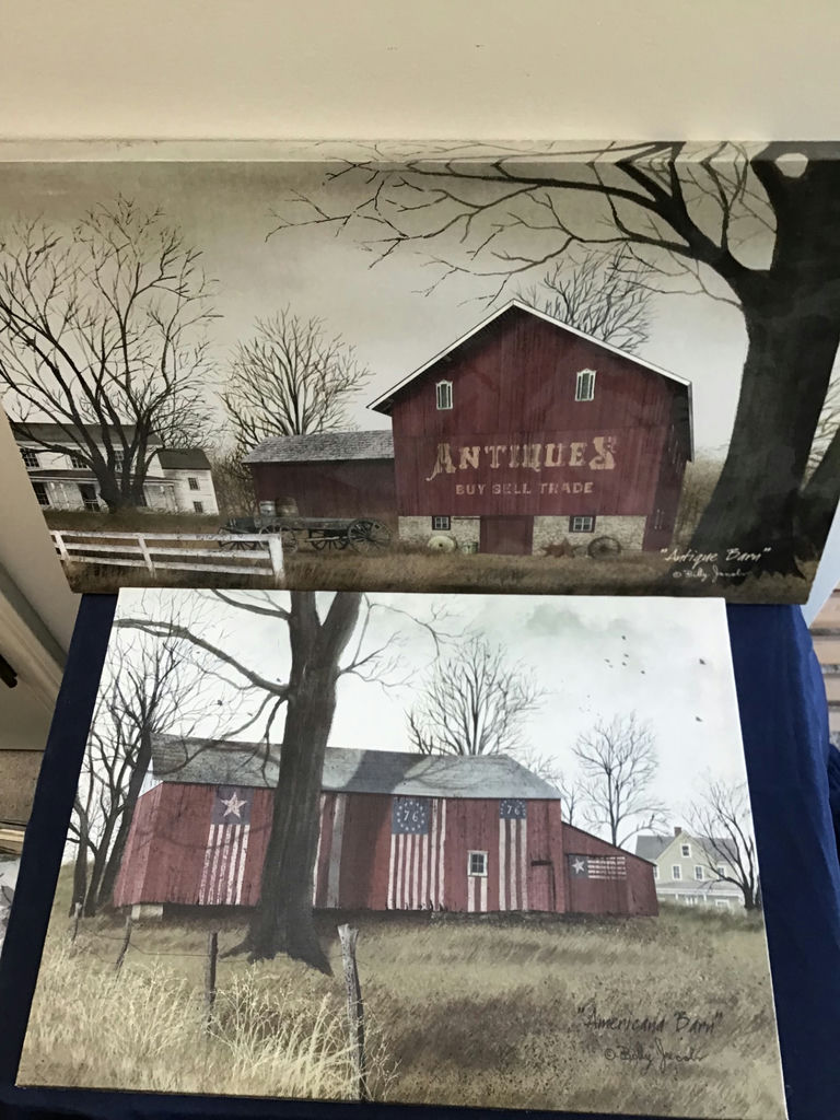 Antique Barn Landscape Art Prints 20x12 &16x12 - image 2 of 5