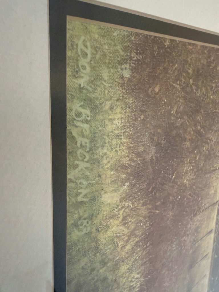 Framed Steam Train Artwork - image 3 of 4