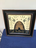 Framed seasonal prints (Summer and Harvest) 13.5x13.5 - thumbnail 2 of 3