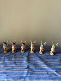 Fairy candleholders and bisque bird boxes - thumbnail 5 of 8