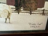 Billy Jacob’s - Winter Coat framed farm scene print - thumbnail 3 of 4