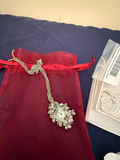 Silver-tone jewelry set with turquoise pendant, bracelet, and assorted charms - thumbnail 4 of 6